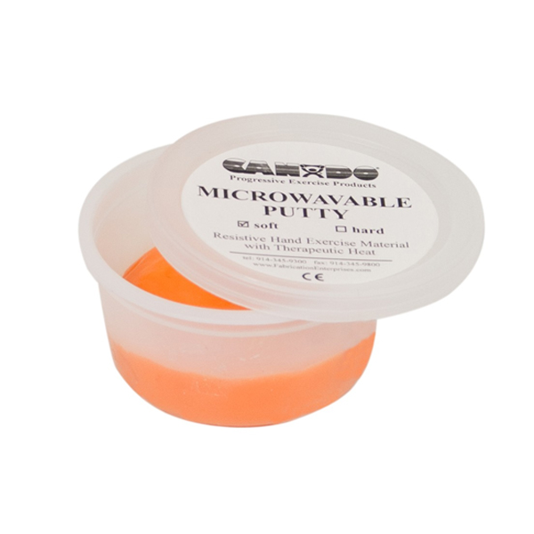 Cando Microwavable Orange Soft Theraputty