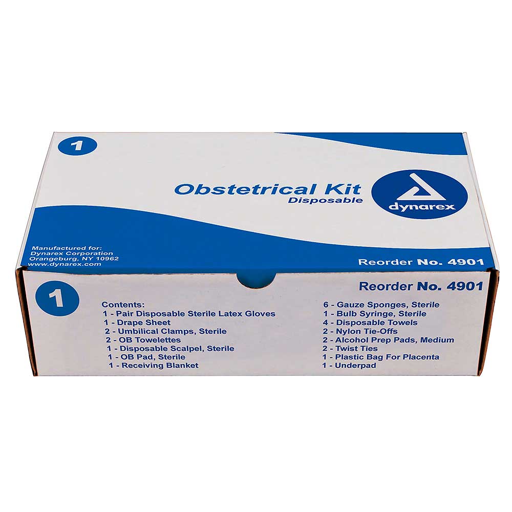 Dynarex Obstetrical Kit 10/Case