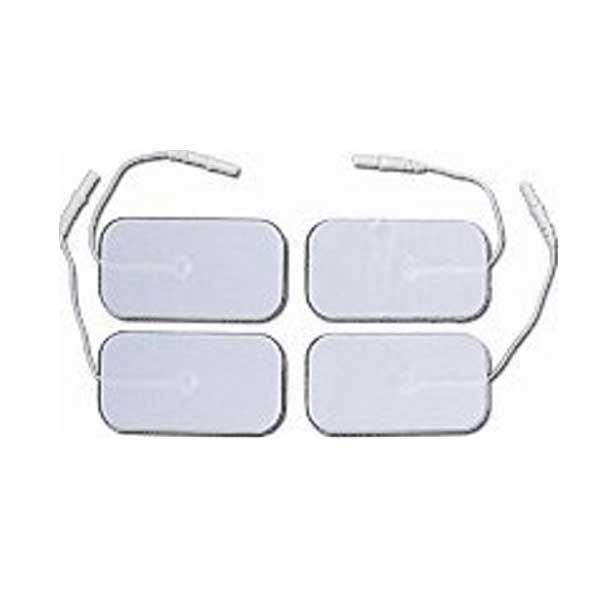 Reusable Electrode  2 X 3.5 Rectangle White Foam