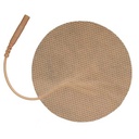 Reusable Electrode  2 Round  Tan Cloth