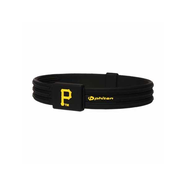 Phiten - Titanium Bracelet S-Type Pittsburgh Pirates