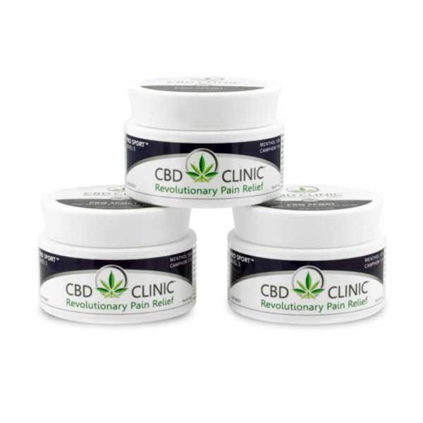 CBD Clinic Professional Series Pain Relief Cream 44g Jar
