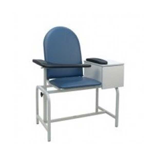 Winco Padded Blood Drawing Chair with Cabinet