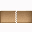 WellnessMats Puzzle Piece Runner Series 3 Foot Granite