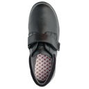 Anodyne No 88 Double Depth Casual Velcro Black Stretch