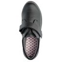 Anodyne No. 81 Double Depth Casual Comfort Velcro Shoe – Black Orthopedic Footwear