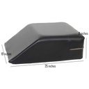 Armedica Firm Density Vinyl Flat Top Wedge Bolster – Reliable Support for Therapy & Rehab
