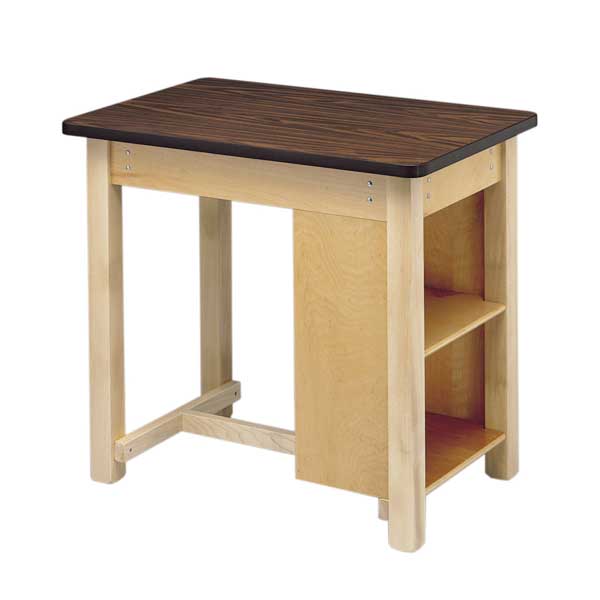Bailey End Shelved Taping Table