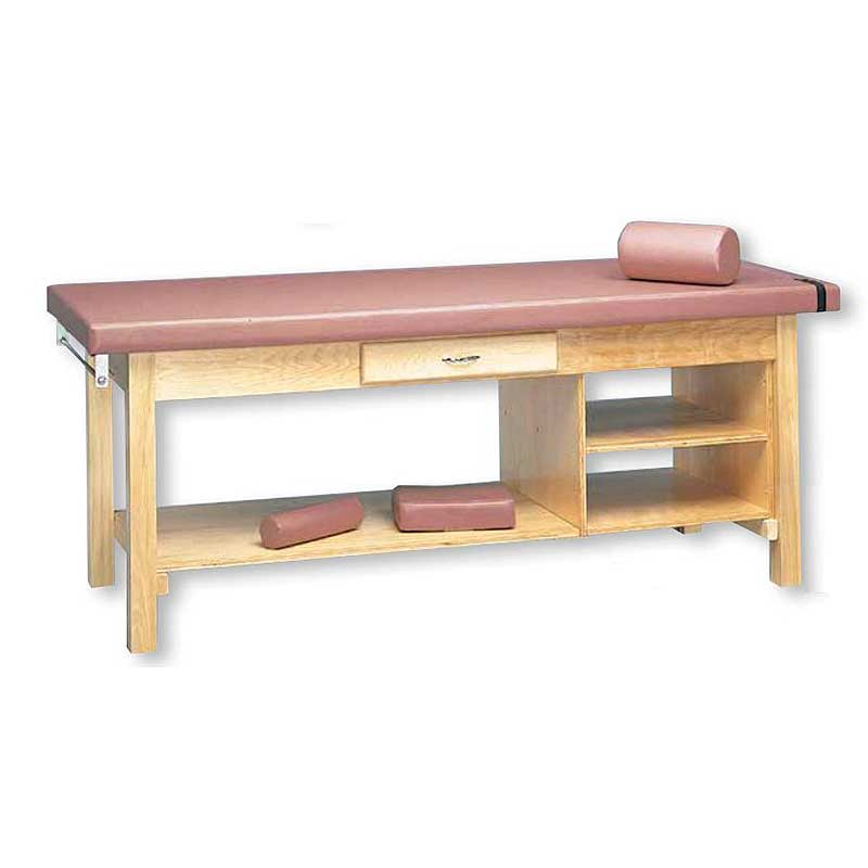 Bailey Table w/Drawer and Storage Shelf 78"