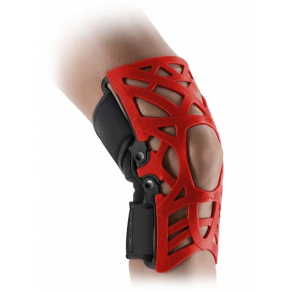 Reaction Web Knee Brace Red and Black