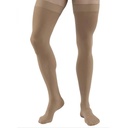 JOBST Relief Thigh High 20-30 mmHg Closed Toe with Silicone Dot Band-Petite