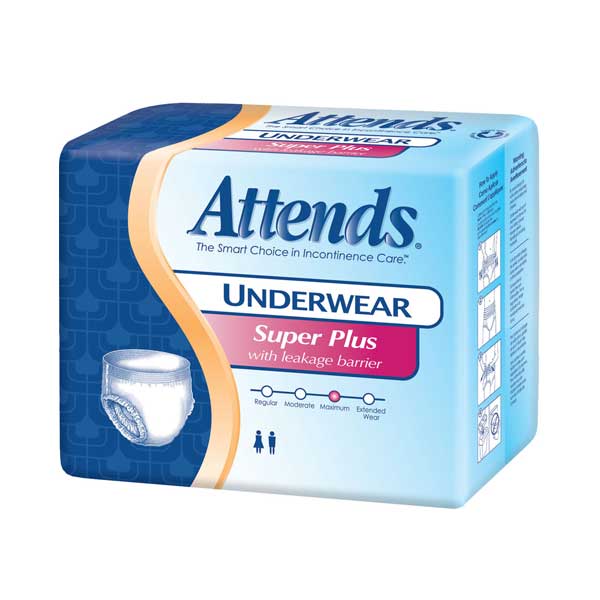 Attends Super Plus Absorbent Underwear