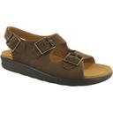 SAS Mens Bravo Heel Strap Sandal-Grizzly