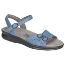 SAS Womens Duo Quarter Strap Sandal-Denim