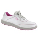 SAS Womens Sporty Lace Up Sneaker Footwear-Bianco/Pink