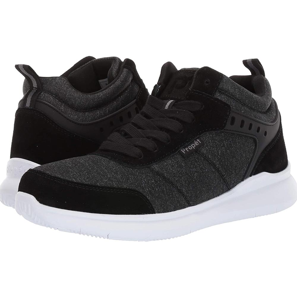 Propet Mens Viator Hi Walking Casual Footwear