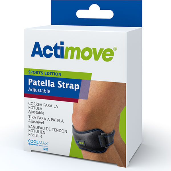 Actimove Patella Strap Adjustable Universal-Black