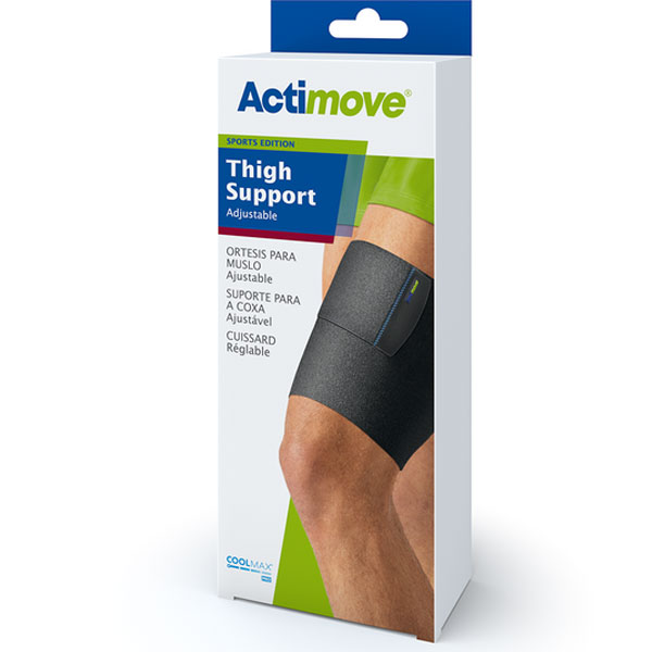 Actimove Thigh Support Adjustable Universal - Black