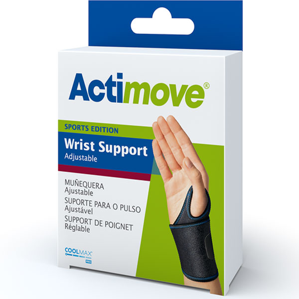 Actimove Wrist Support Adjustable Universal-Black