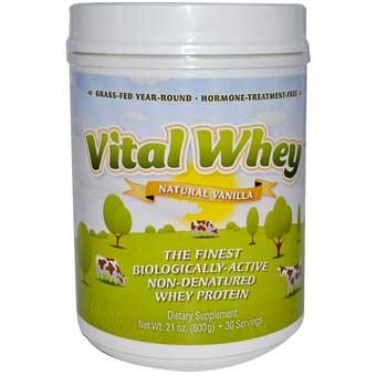Well Wisdom Vital Whey Natural Vanilla 21oz
