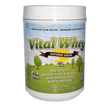 Well Wisdom Vital Whey Natural Cocoa 21oz