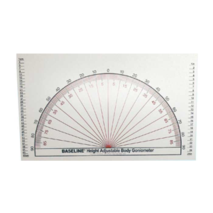 Baseline Adjustable Wall Goniometer