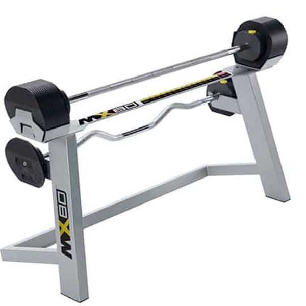 MX Select MX80 Adjustable Barbell and EZ Curl Bar