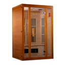 Maxxus 2-Person Low EMF (Under 8MG) FAR Infrared Sauna (Canadian Hemlock)