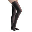 Jobst Womens UltraSheer Thigh High Silicone Lace Strip Closed Toe 15-20 mmHg