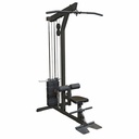 Body-Solid GLM85B/2 Pro Lat Machine 210 lb Stack-Black: Premium Strength Training Equipment