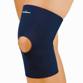 Open Box Safe T-Sport Neoprene Open Knee Sleeve 3X-LRG Navy