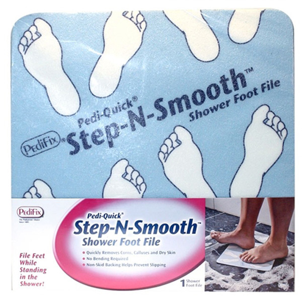 Open Box PediFix- Pedi-Quick Step-N-Smooth Shower Foot File Mat