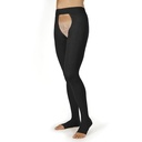 Jobst Relief Compression CHAP Style 30-40 mmHg Open Toe Both Legs Stocking-Black