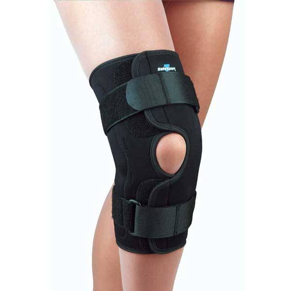 FLA Safe T-Sport Wrap-Around Hinged Knee Brace - Large