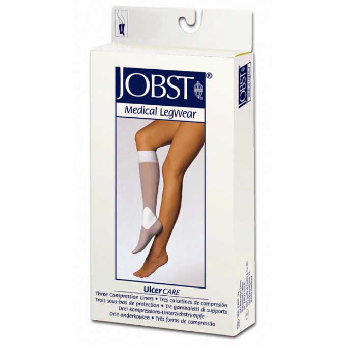 Jobst UlcerCare 3 Compression Liners Small White - Clearance