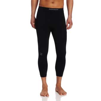 Zensah Long Compression Tights Black Large/XLarge