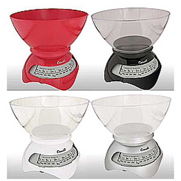 Escali Estilo Spring Scale-Red