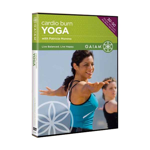 Gaiam Cardio Burn Yoga DVD