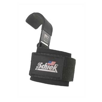 Schiek Sports Power Lifting Hooks 1/4In THICK - 2 1/2In WIDE