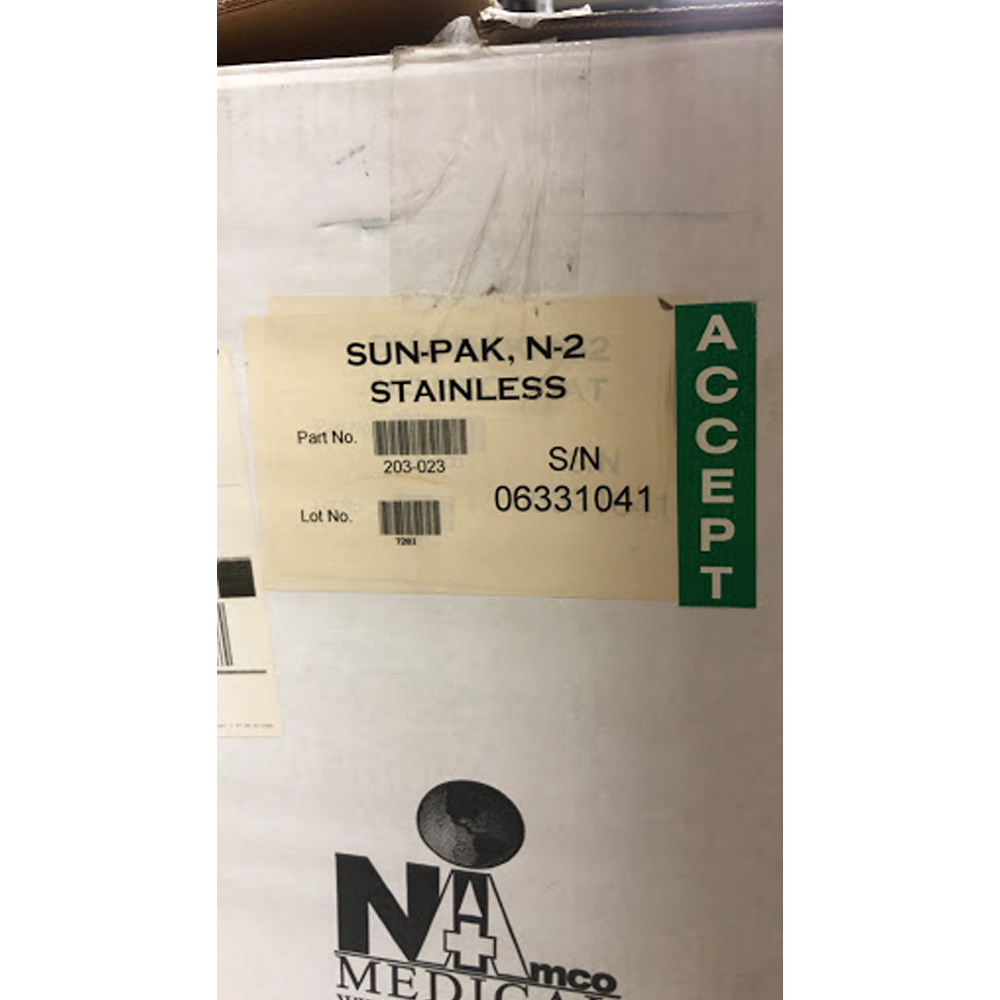 Sun Pak N-2 Heating Unit (Digital) - Stainless Steel