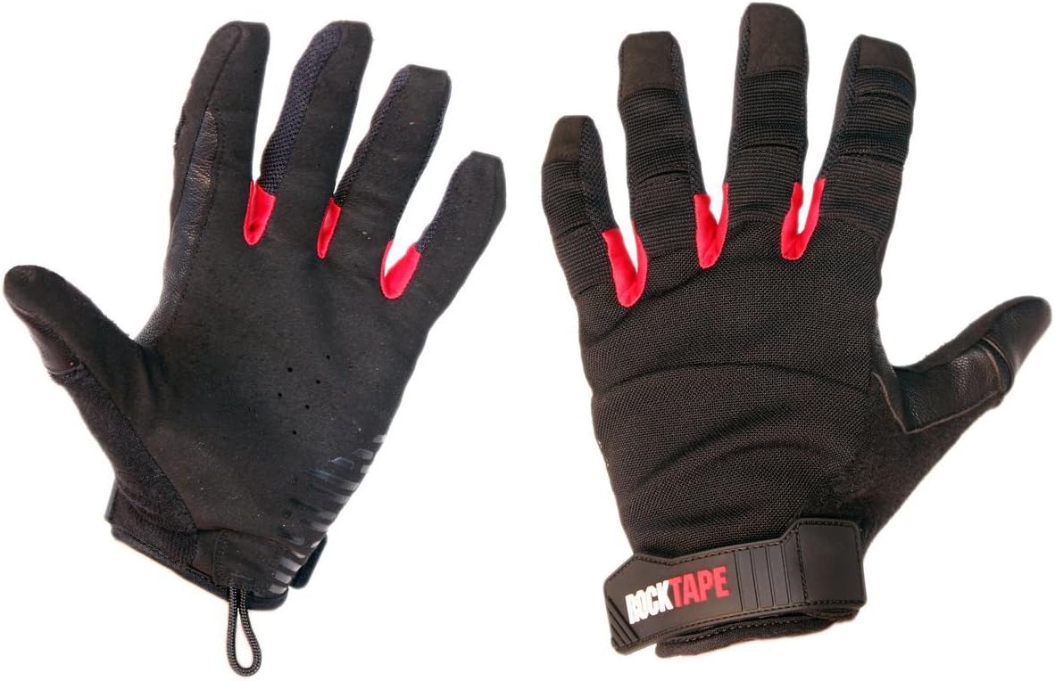 Rocktape Talons Black/Red – High-Performance Hand Grips for Functional Fitness & WODs