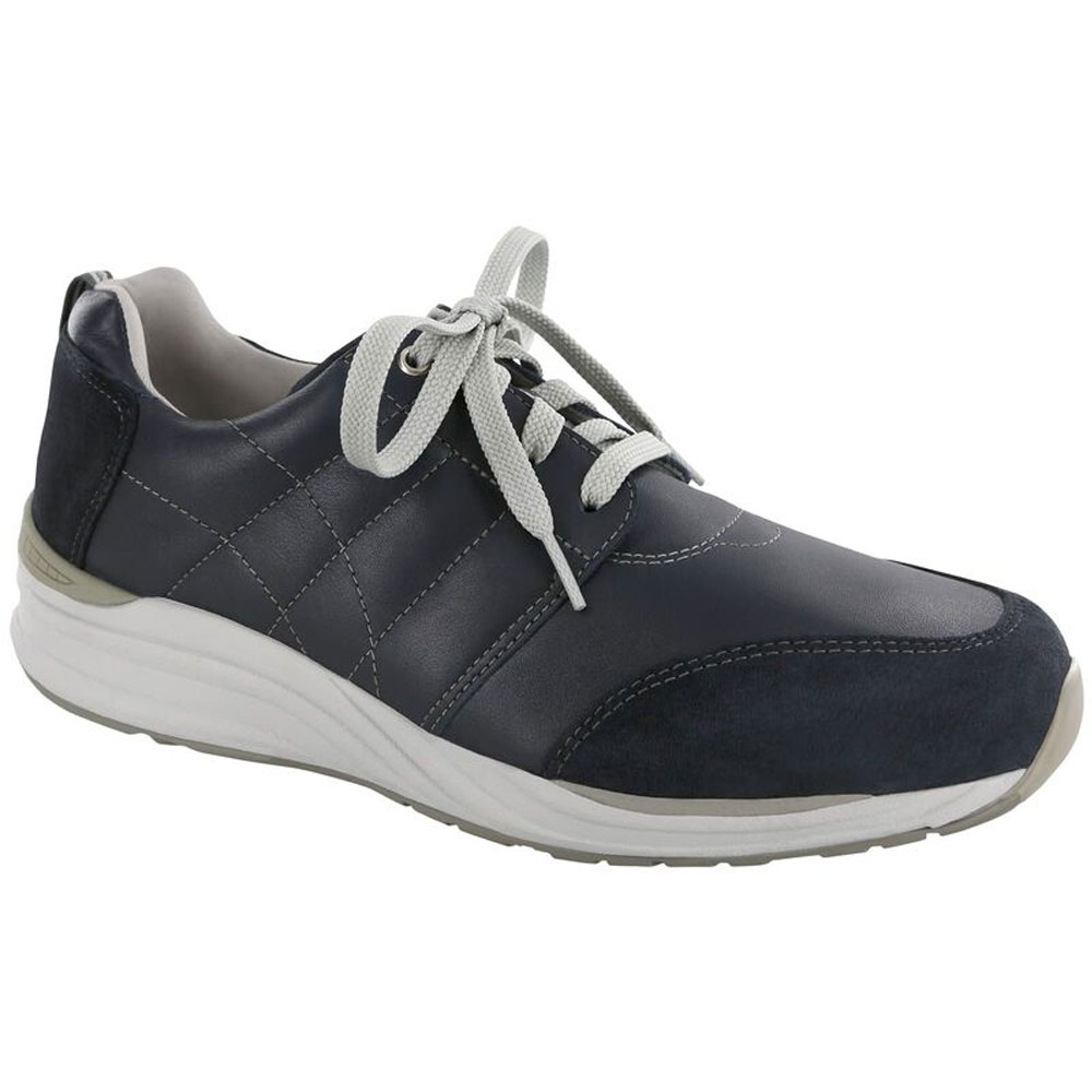 SAS Mens Venture Lace Up Sneaker Footwear-Navy