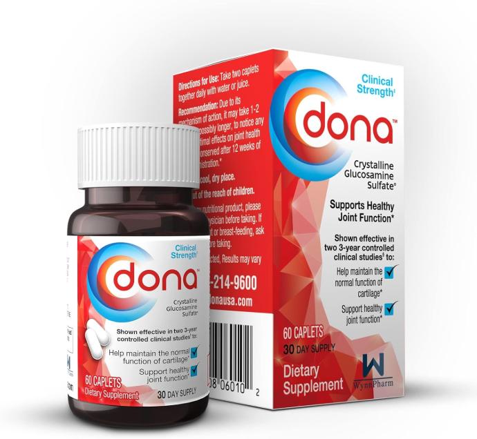 Dona Crystalline Glucosamine Sulfate – Clinically Proven Joint Support