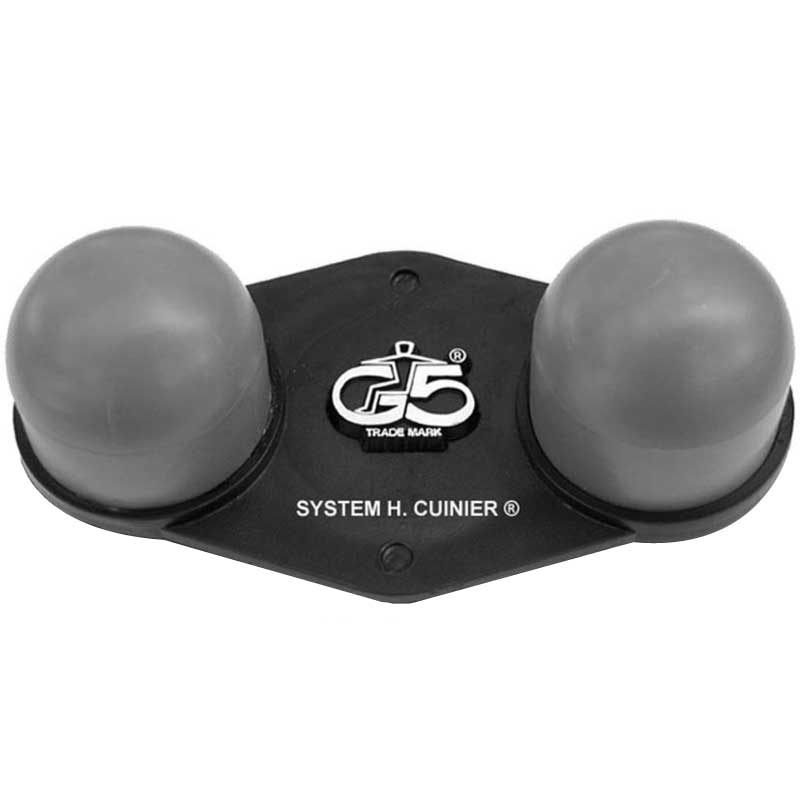 Open Box G5 Massage 2-Ball Firm Rubber Applicator – Professional Trigger Point Therapy Attachment