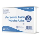 Dynarex Personal Cleansing Washcloths – 10" x 13" Pre-Moistened, Disposable Wipes for Gentle, All-Purpose Cleaning - (50 Wipes/Pack)