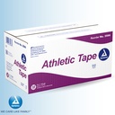 Dynarex Athletic Tape 1.5" x 15 yds – Durable Sports Strapping Tape for Injury Prevention and Recovery - (Case of 32)