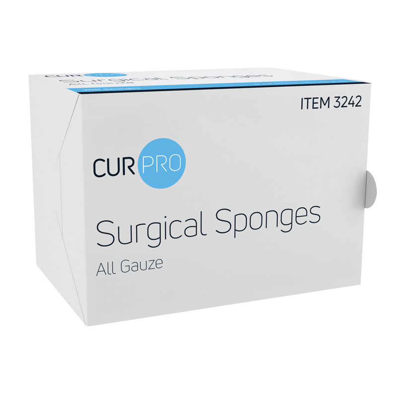 Dynarex Gauze Sponge Non-Sterile 200/Box (8 Ply, 4" x 4")