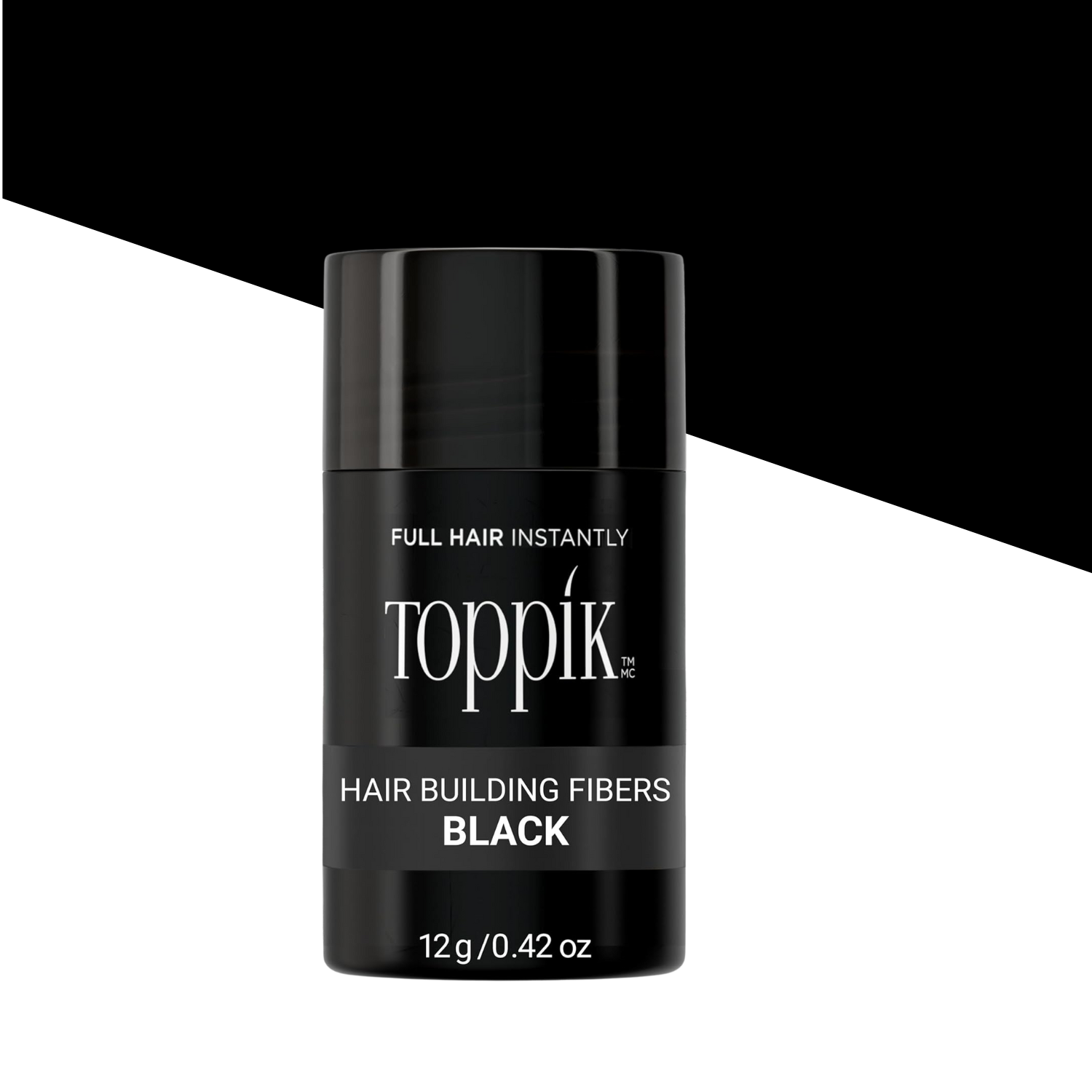 Toppik Hair Building Fibers - Regular 12g - Quick Cover for Thinning Hair