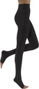 JOBST Relief Waist High 20-30mmHg Open Toe Compression Stockings - Black