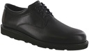 SAS Men's Waypoint Non Slip Lace Up Footwear - Matte Black - Safe and Comfortable Shoes for Everyday Wear